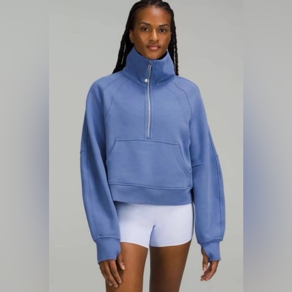 lululemon athletica Tops - Lululemon Scuba Oversized Half-Zip Hoodie